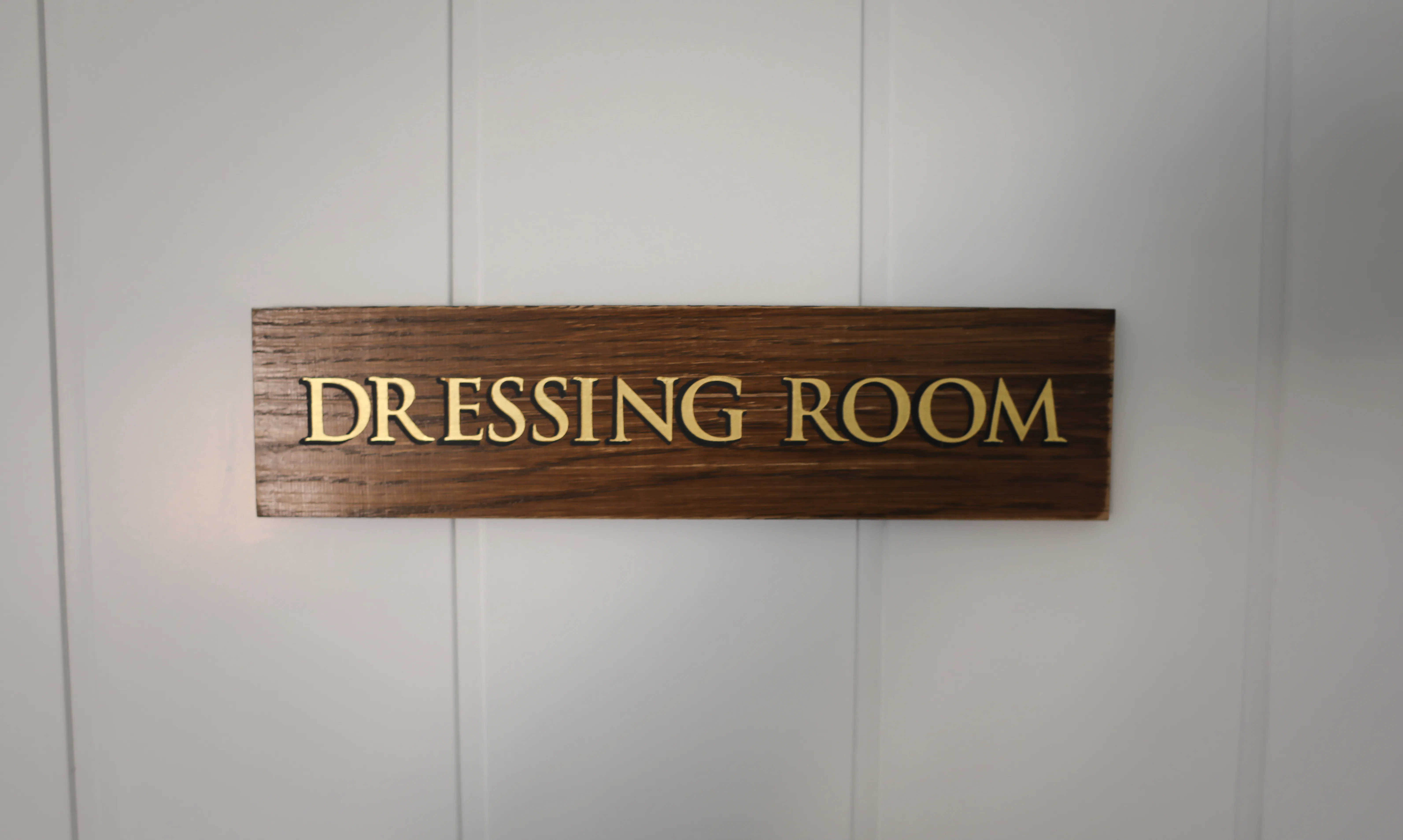 Dressing Room styling stations and salon seating.