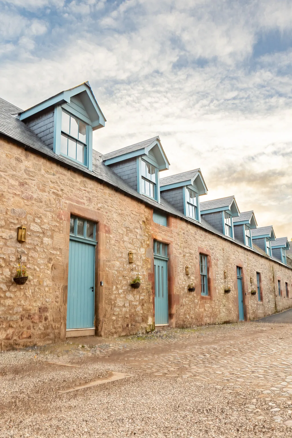Accommodation at Broxmouth prepared for guests.