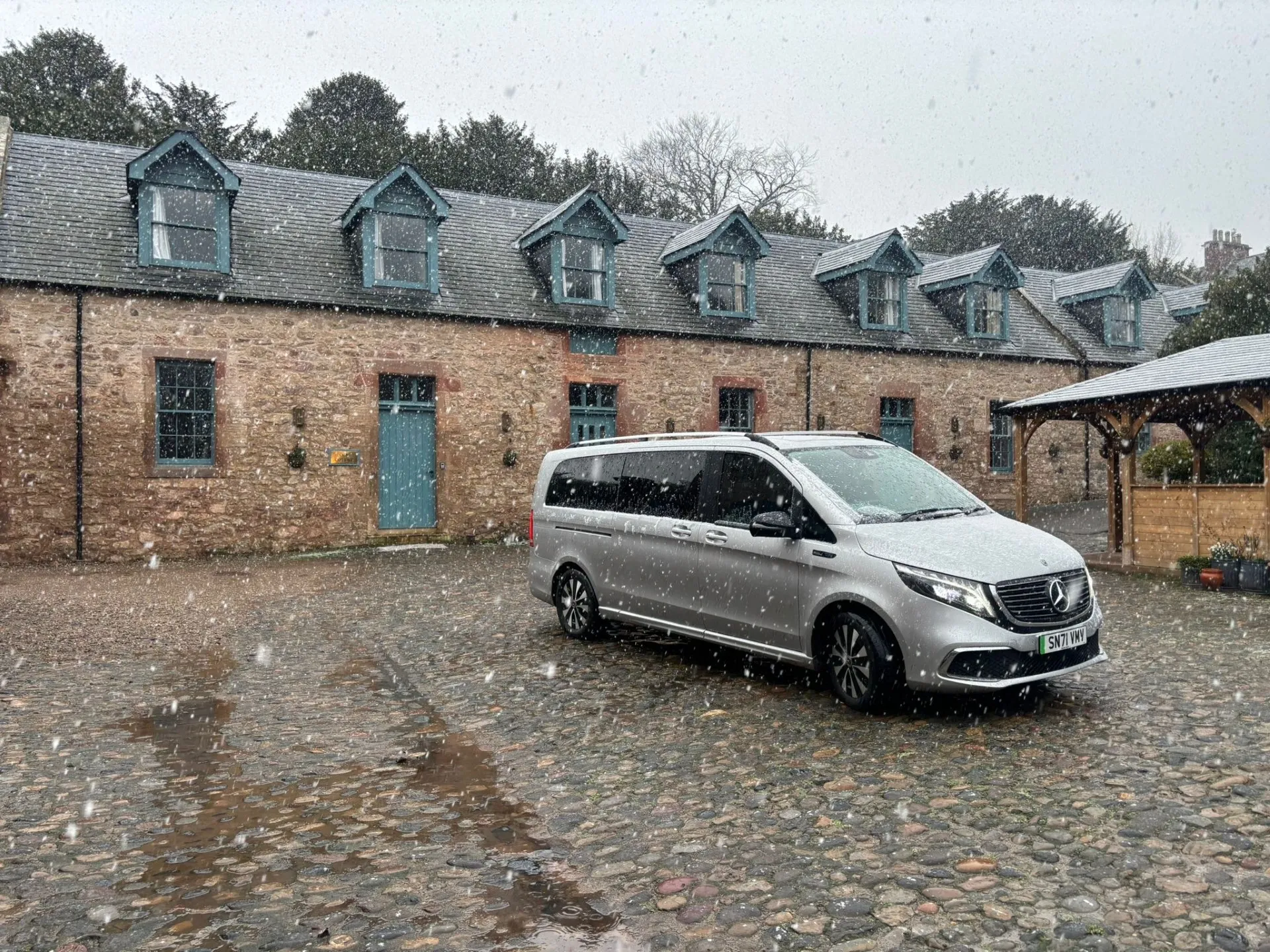 Broxmouth Courtyard guest transport vehicle